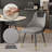 Modern Light Luxury PU Leather Swivel Dining Chair Set For Home & Commercial Dining Spaces-1078038094