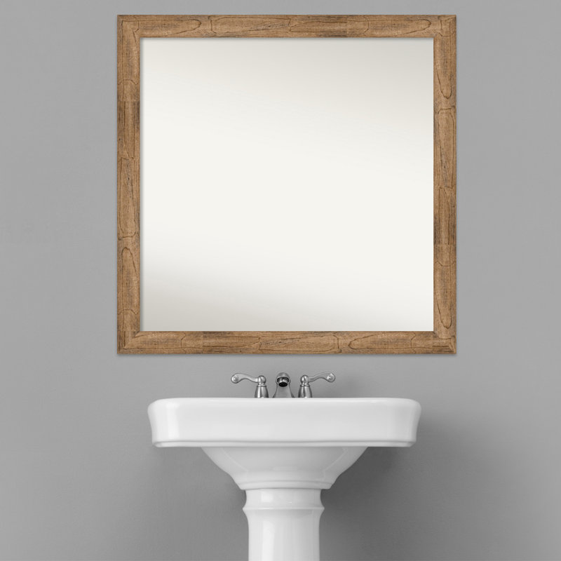 Caseson Flat Mirror, 29.5" H x 29.5" W