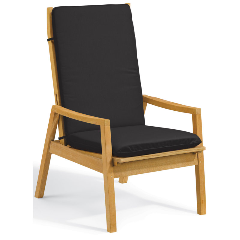 Siena Outdoor Armchair, Black Onyx