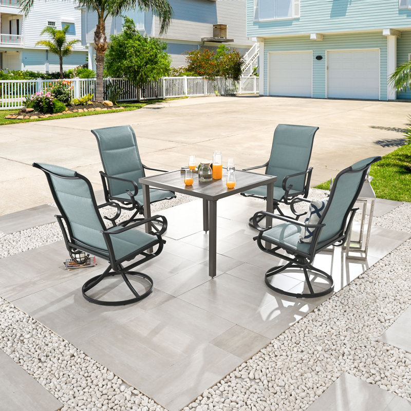 Ensemble repas pour patio, Vert