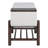 Farmhouse Upholstered Storage Bench With Hidden Compartment-1450071677