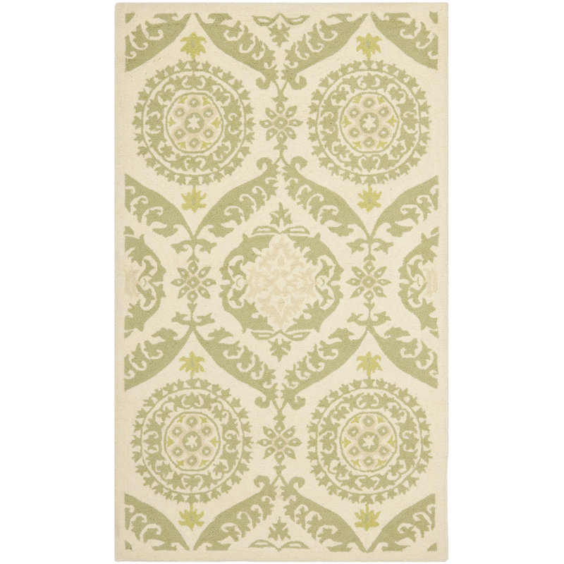 Hand Tufted Wool Rug, Rectangle 2'9" x 4'9"