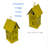 Lemon Drop Bird House Yellow