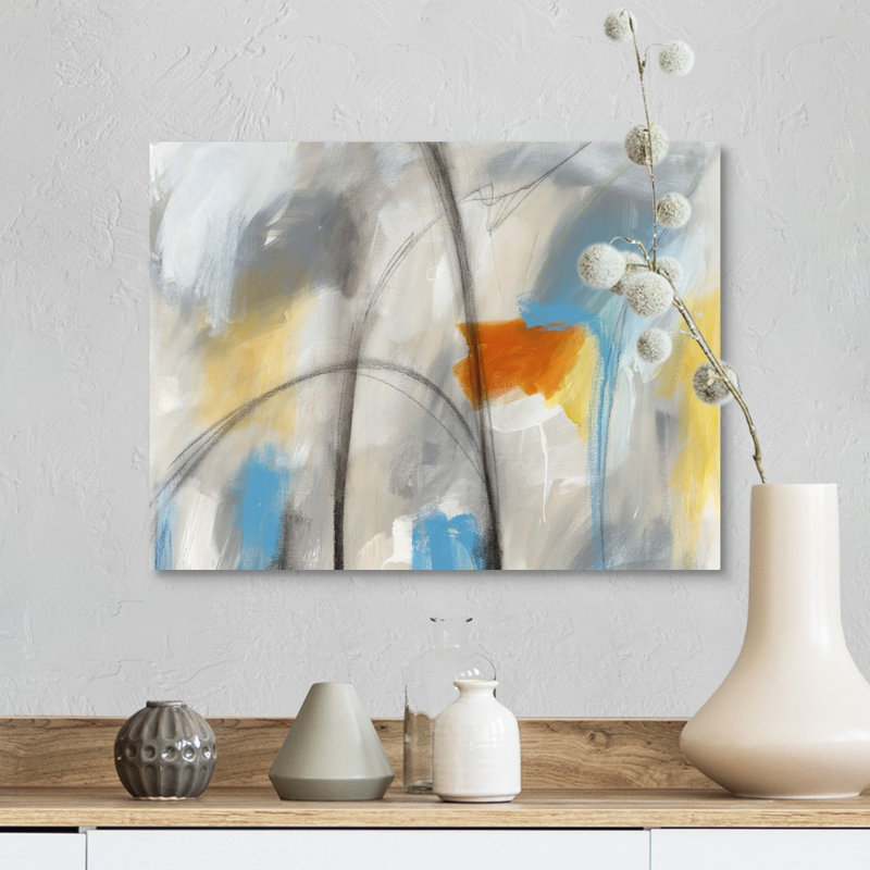 Reproduction d’art, "Form I" par SISA Jaspe, Toile tendue, H 36 po x l 48 po x 1,25 po