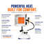 Chauffe-terrasse au propane Flame King