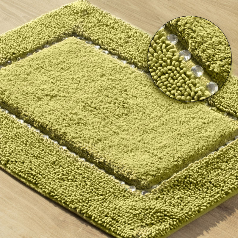 Aarik Bath Rug, Olive