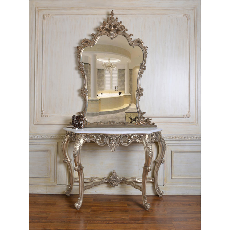Penick Solid Wood Flat Mirror