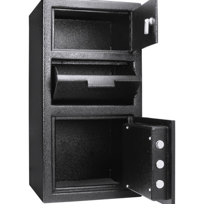 0.72 0.78 Cubic Ft Large Locker Depository Safe With Digital Keypad