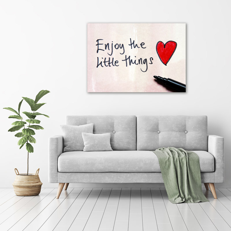 Little Things - No Frame Print on Glass