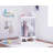 Geovany 14.96'' Wide Kids Armoire with Mirror-562546080