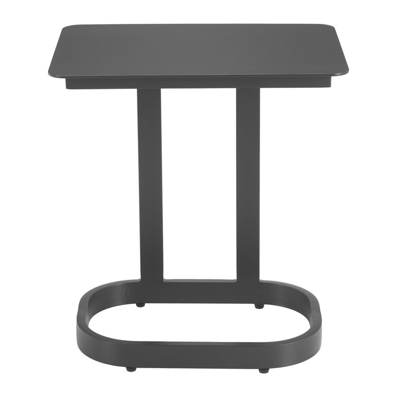 Friss End Table Black, Black