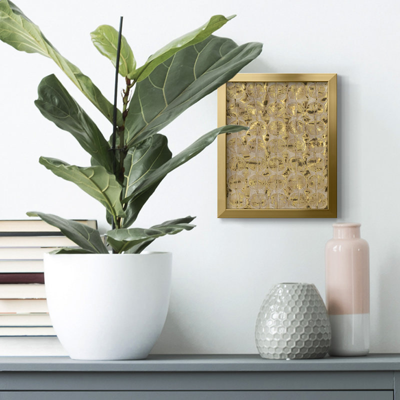 A Touch Of Mint I, Yes, Gold Framed