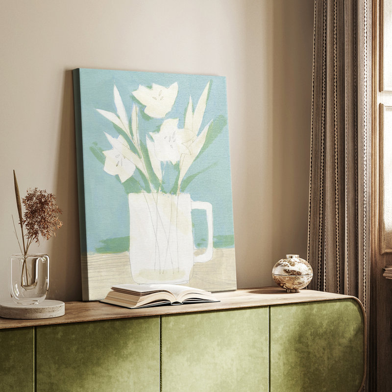 Arrangement de printemps en sourdine III - galerie Cavas sur mesure, H 18 po x l 12 po