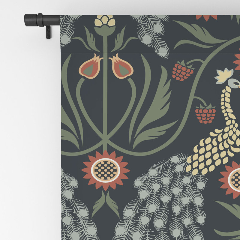Ylva Blackout Curtain Single Panel, 50" W x 108" L
