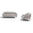 Aukai Contemporary 66"L Leather Upholstered Loveseat-71415797