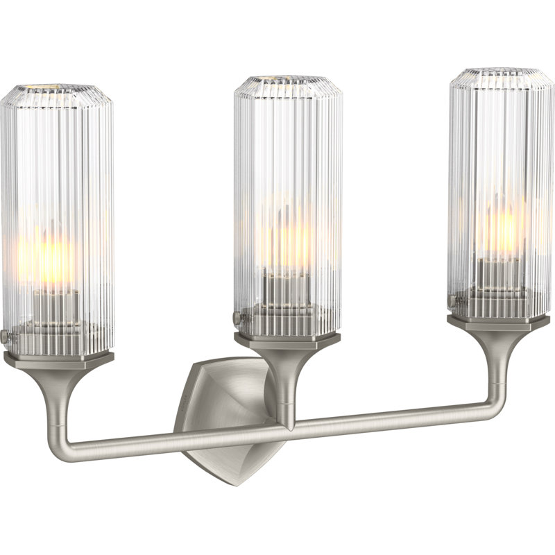 Occasion 3-Light Sconce, Brushed Nickel