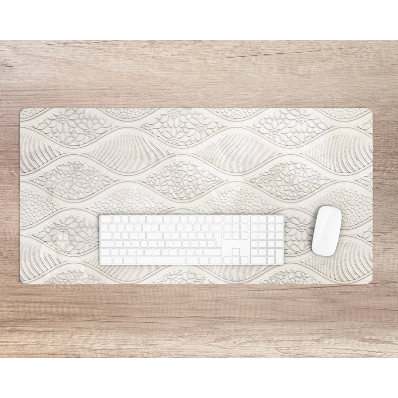 Polyvinyl Chloride (PVC) Desk Pad, 0.1cm H x 120cm W x 60cm D