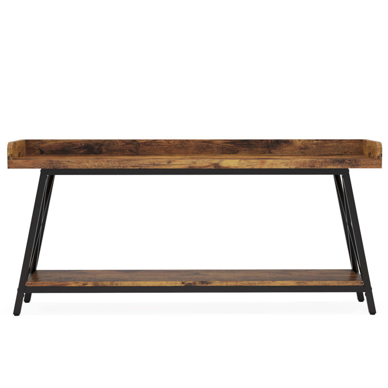 70.9" Industrial Extra-Long Console Table