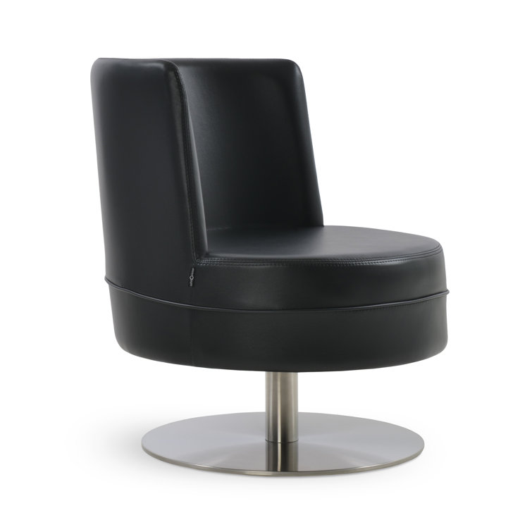 Hilton Round Memory Swivel Lounge Chair