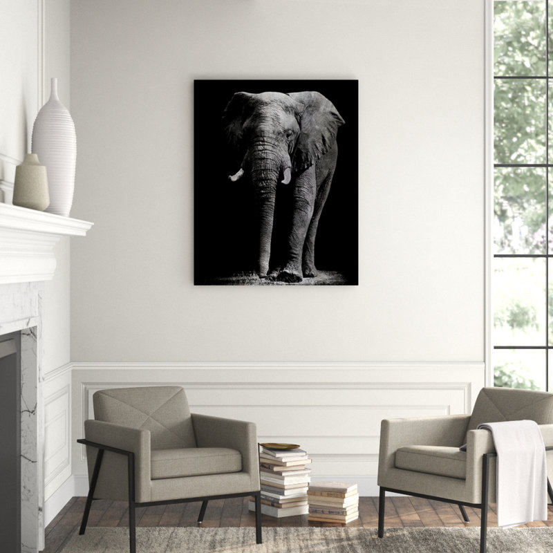 Silver Safari Print by Austin Beiv, Outdoor, 50" H x 40" W x 1.5" D