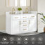 Meuble-lavabo double 54 po avec miroir Dejean-1610372077