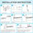 4FT Dimmable LED Shop Light Color Tempreture Selectable Suspended Lighting for Office