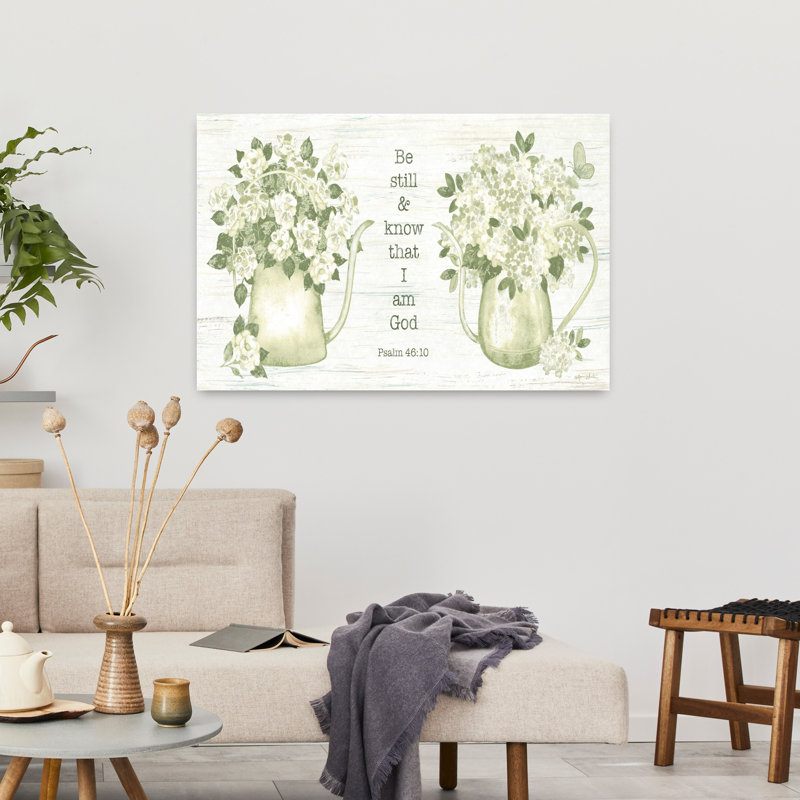 Art contemporain, art moderne hortensia rustique moderne, H 24 po x l 36 po