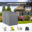 5 ft. W x 9 ft. D Metal Lear-To Storage Shed-98249115