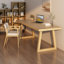 Bureaux rectangulaires en bois massif Burlywood-1248884141