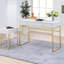 Table d'appoint élégante blanche et laiton 1, rectangulaire pour le bureau personnel, table de tiroir coulissante en métal Essentials Contemporary en laiton, cour, lisse