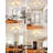 4-Light Semi Flush Mount Ceiling Light Fixture-2023718921