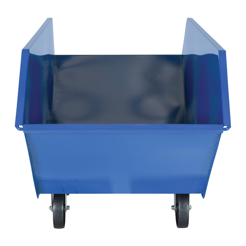 Steel Open Kitchen Trash Can, 37.43" H x 32.375" W x 66.6875" D