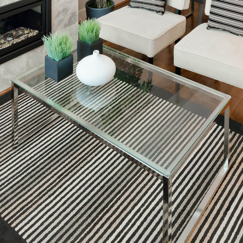 Plateau de table plat Hiliritas, 0.5"H x 36"W x 18"D