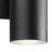 Belcara 2-Light Textured Black LED Outdoor Wall Sconce-1080648342