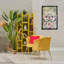 Cadre flottant Moth Over Floral Herbs, design par The Dutch Lady-277194440-277194442