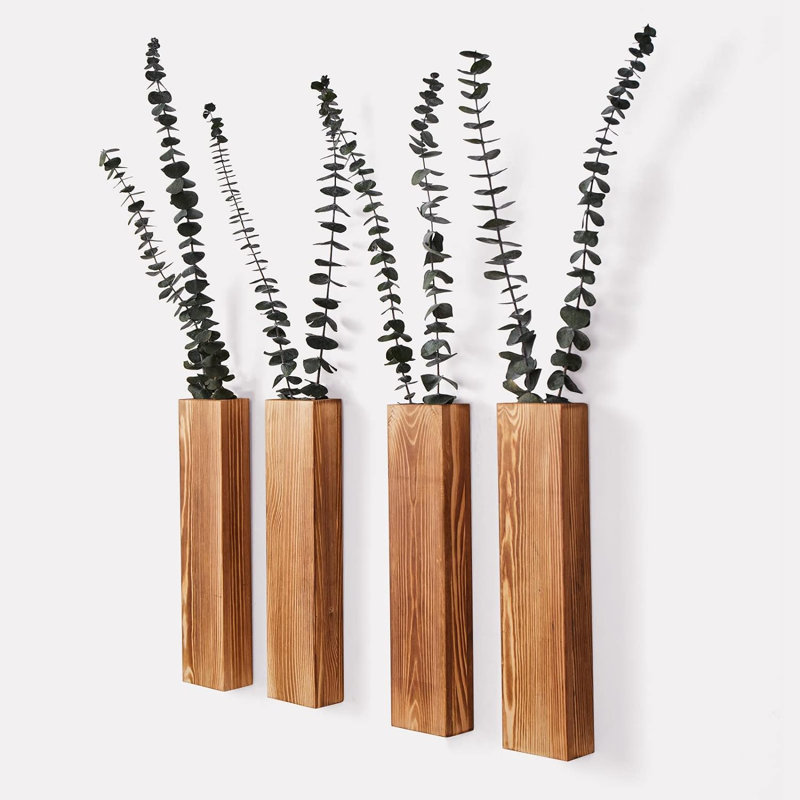 Gota Wall Vase, 4 Pcs