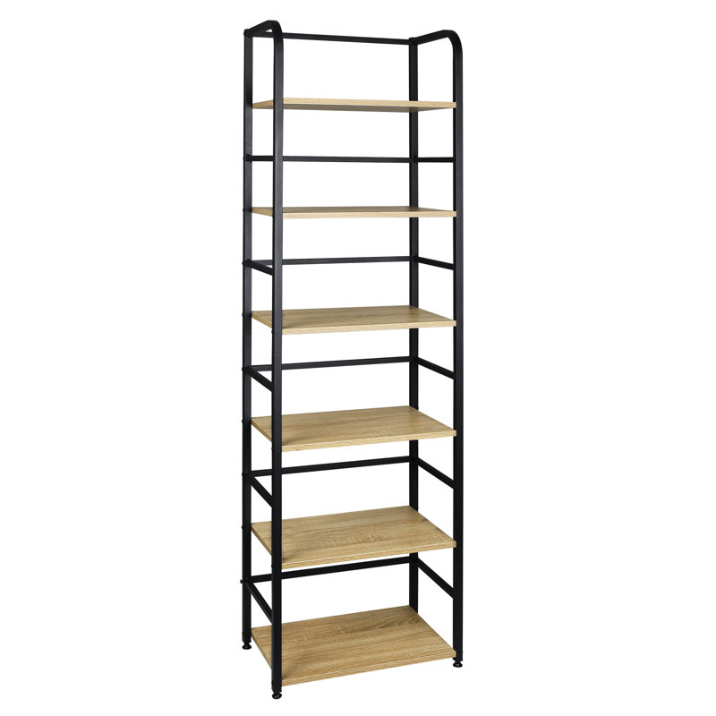 50cm W Manufactured Wood Height -Adjustable Shelving Unit