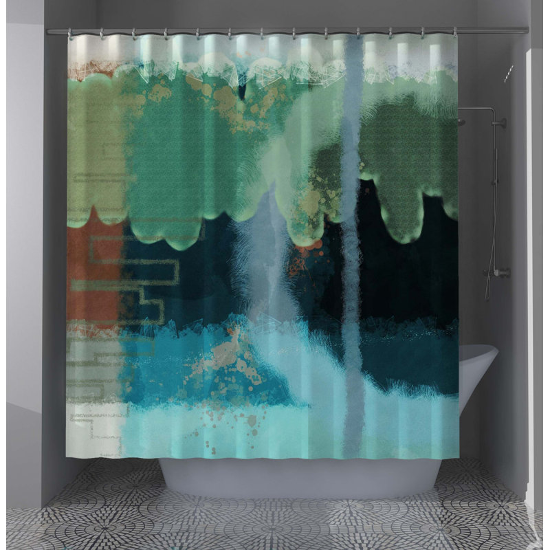 Rideau de douche Dilraj par Staci Maxwell