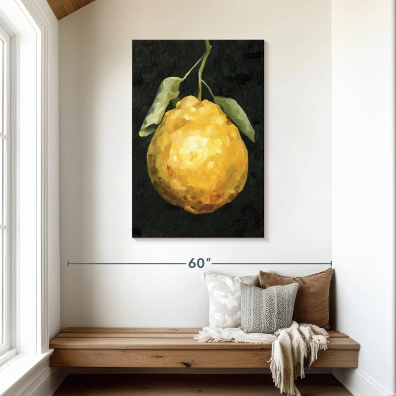 Yarlin Dark Lemon II, 45" H x 30" W