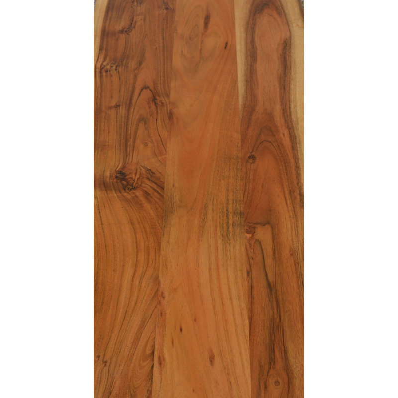 Banc en bois Pontius, H 17,5 po x l 68 po x P 17,5 po
