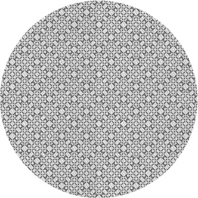 Tapis brun/gris à motifs