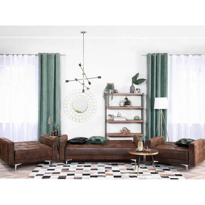 Finnegan 3 - Piece Living Room Set, Brown