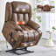 Fauteuil inclinable à deux moteurs Leatherair Infinity-986262805