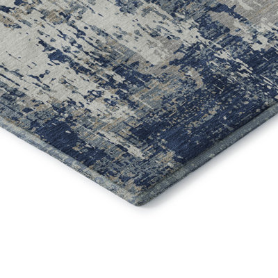 Premium Machine Washable Mayfield AMF1008 Abstract Rug