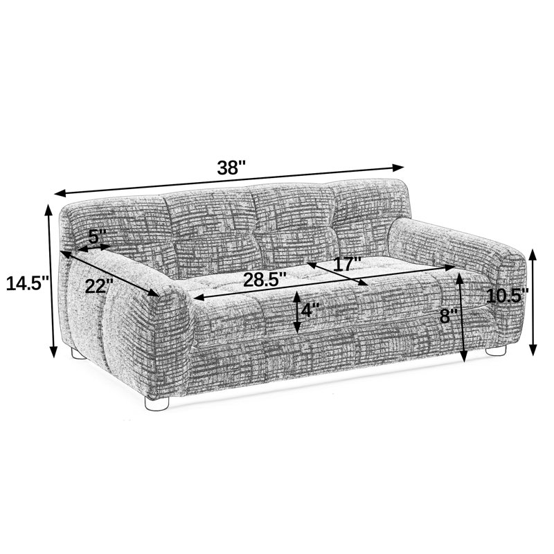 Pet gris foncé pour canines moyennes et grandes, sièges confortables avec, Gris foncé