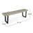 Yager Iron Outdoor Bench-1532732625