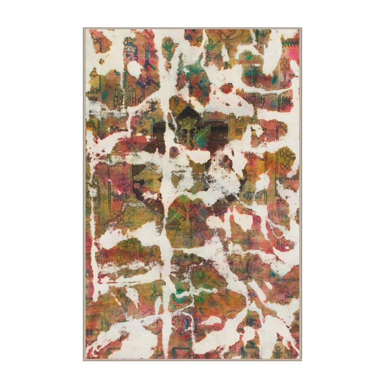 Tapis abstrait moderne 841, Rectangle de 5 pi x 8 pi