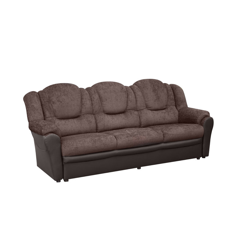 Texas 3 Seater Sofa, Brown/Brown