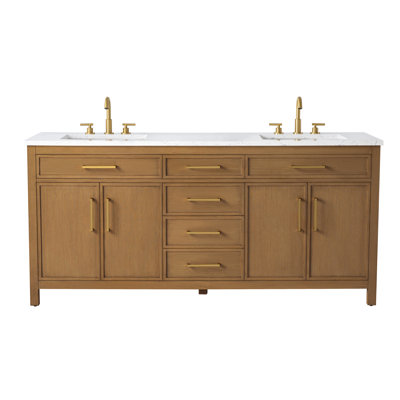Meuble-lavabo double 72 po Reajean