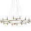 Nexus 16-Light Unique Wagon Wheel LED Chandelier